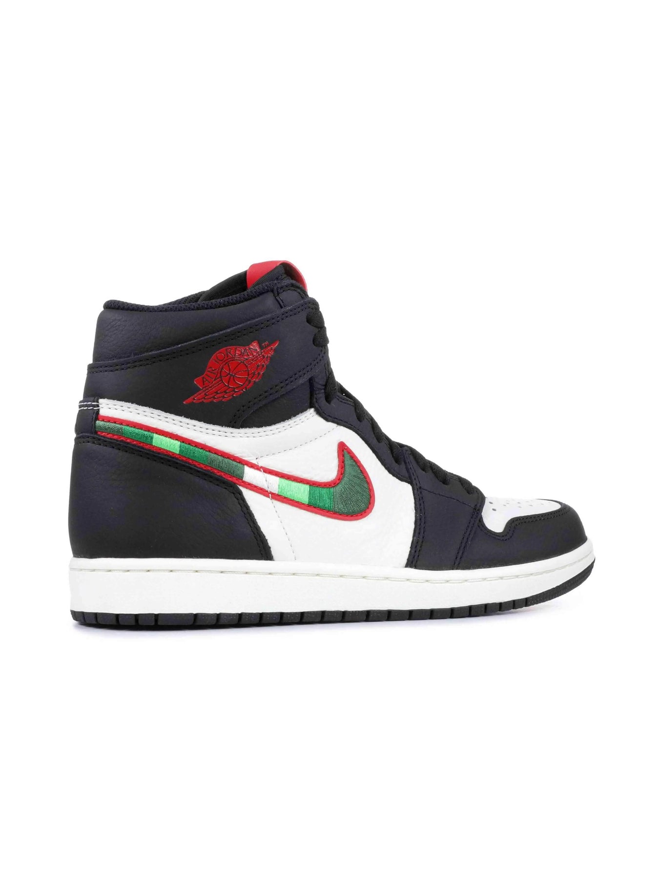 jordan 1 sports illustrated red swoosh