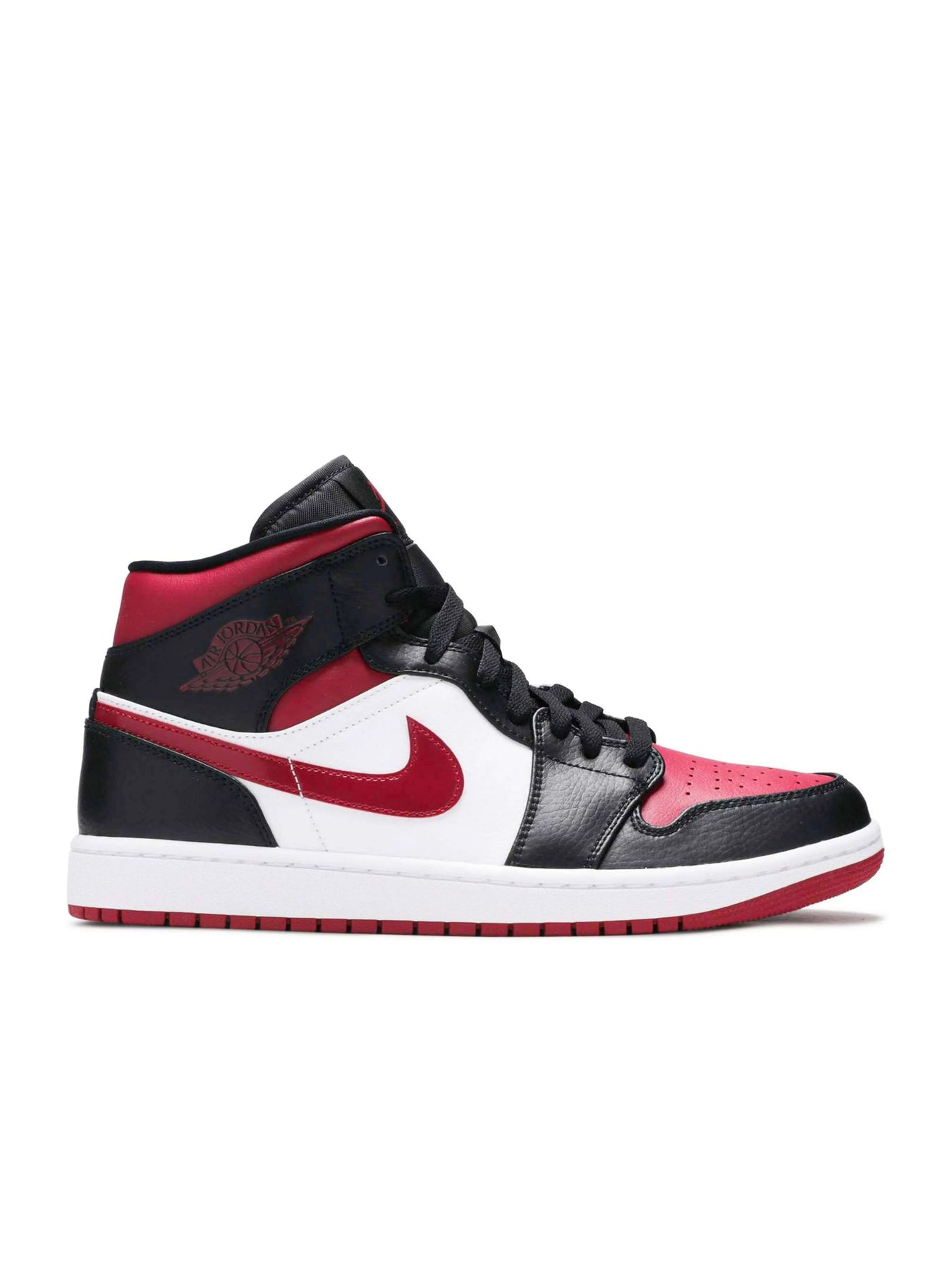 Nike Air Jordan 1 Retro Mid Bred Toe Streetwear Auckland New Prior