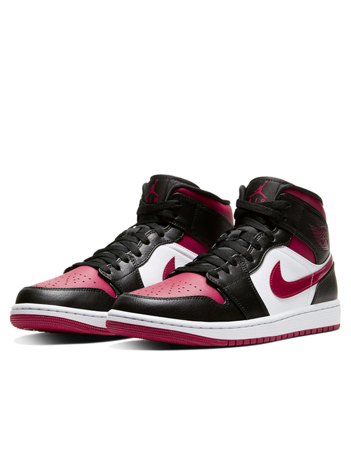 Nike Air Jordan 1 Retro Mid Bred Toe Jordan Brand