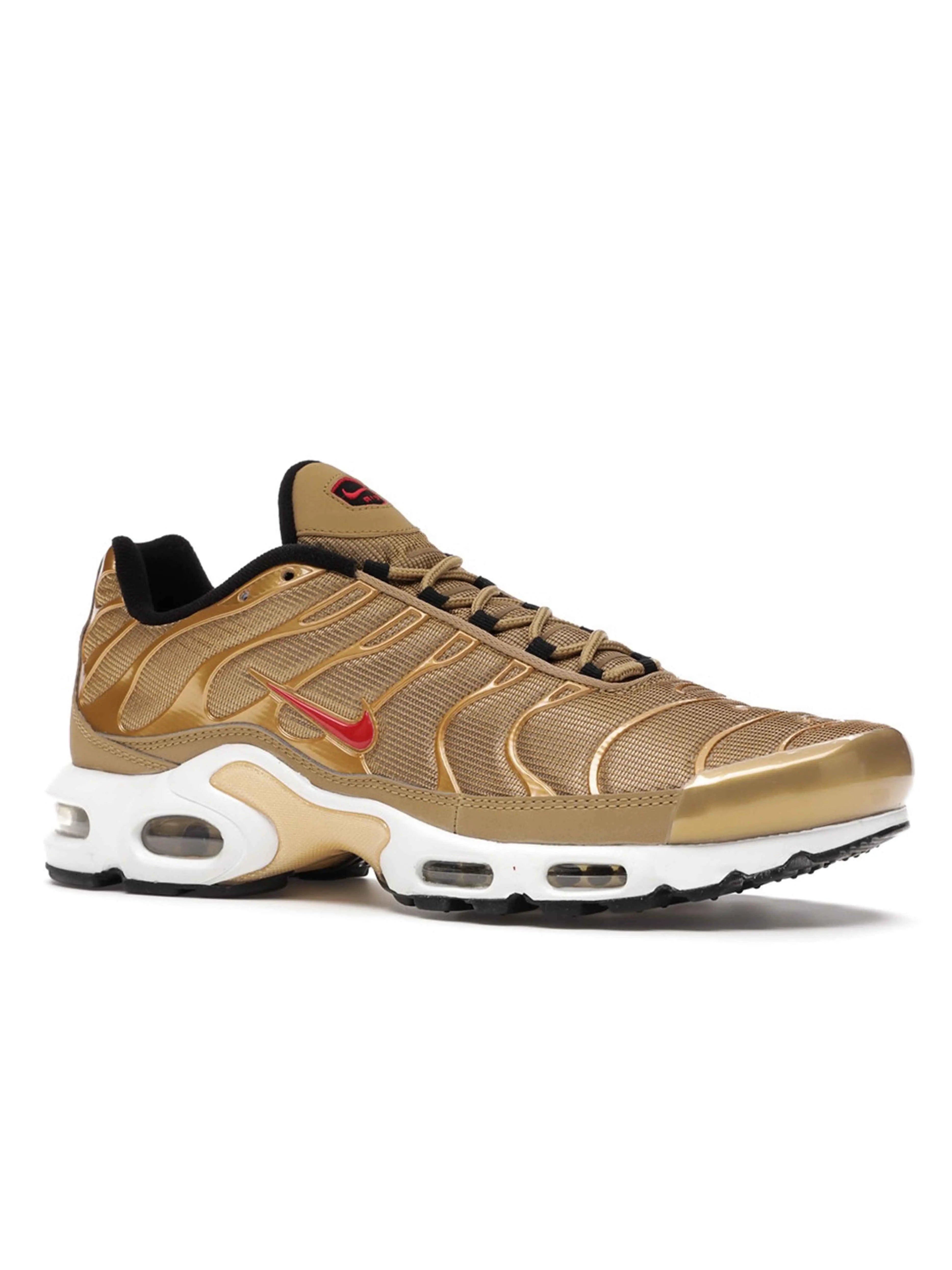 Gold air max plus kids sale