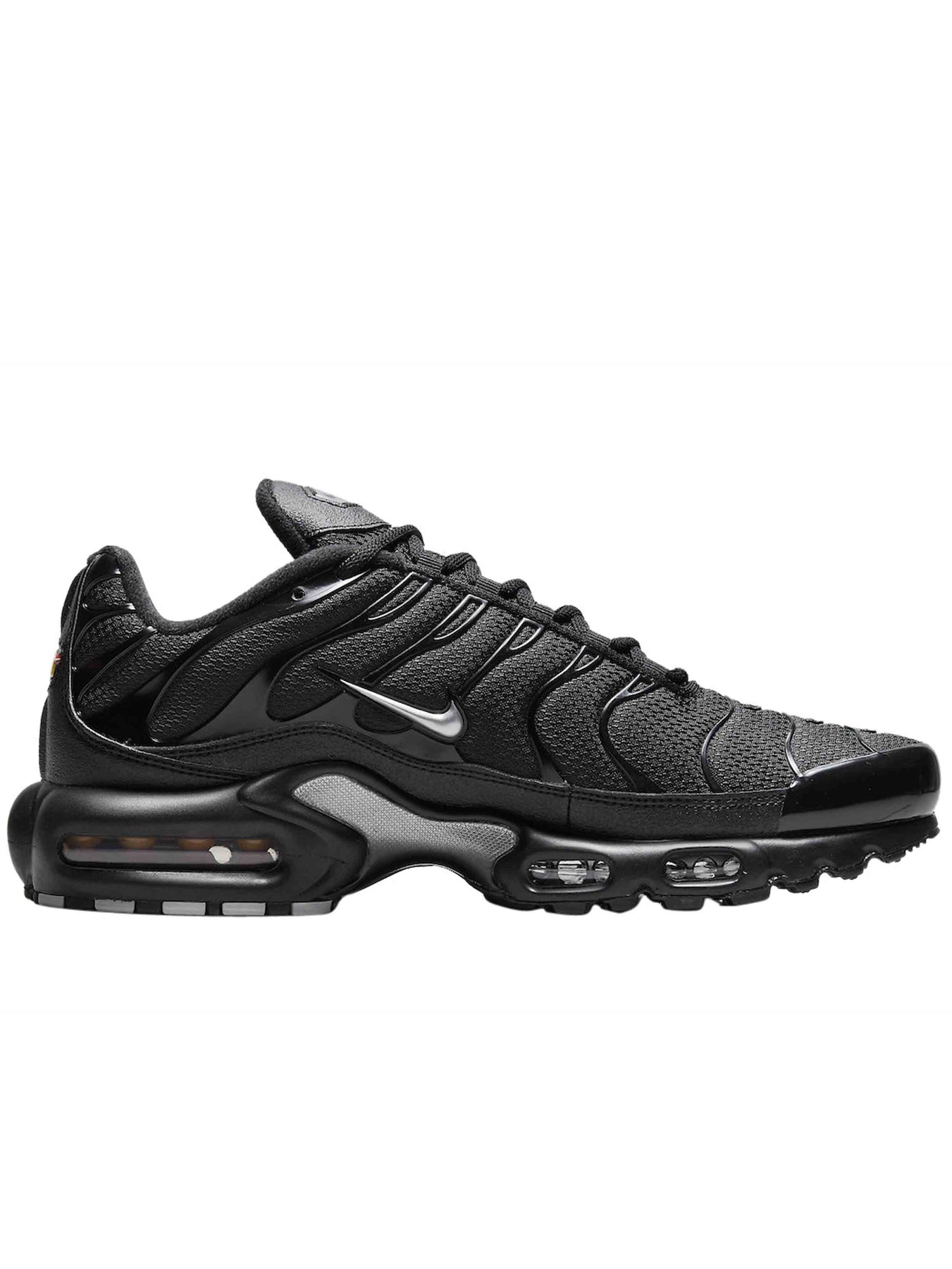 Nike Air Max Plus Tn Mini Swoosh Black Silver Prior Auckland, New