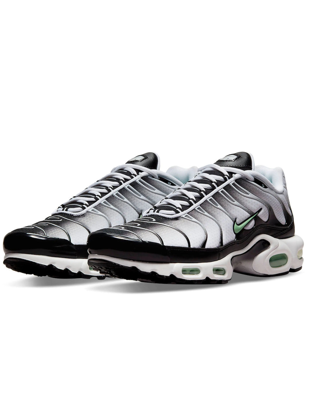 Nike Air Max Plus Tn White Black Mint Green Prior