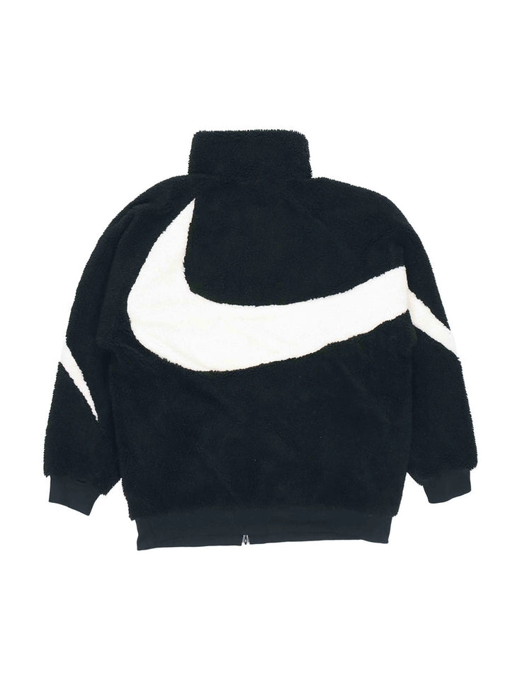 Nike Big Swoosh Reversible Boa Jacket Black White [Asia Sizing] Prior