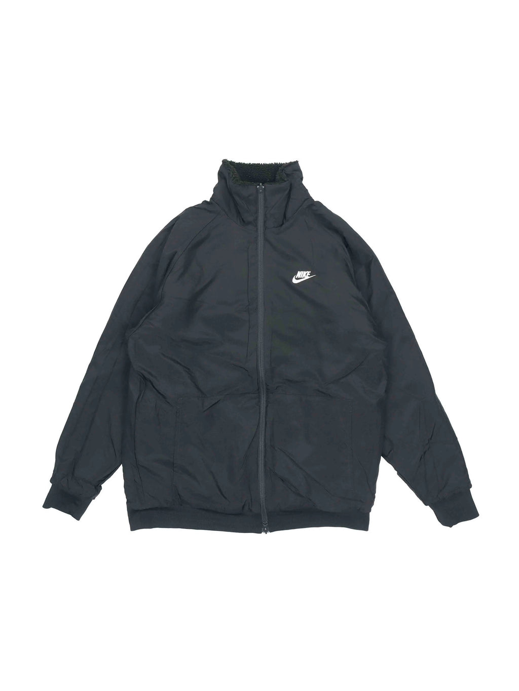 Nike Big Swoosh Reversible Boa Jacket Black White [Asia Sizing] Prior