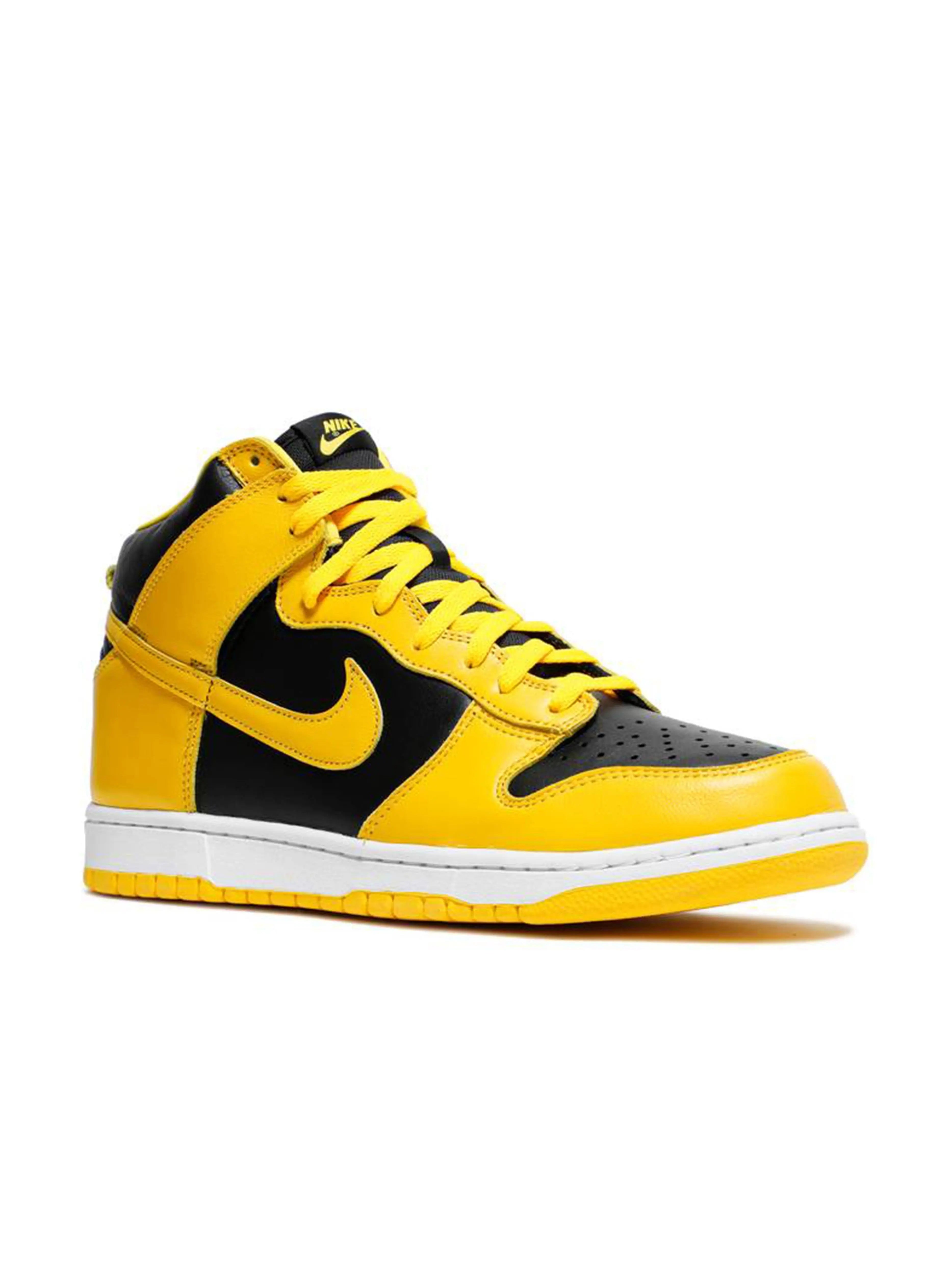 Nike Dunk High Black Varsity Maize Prior