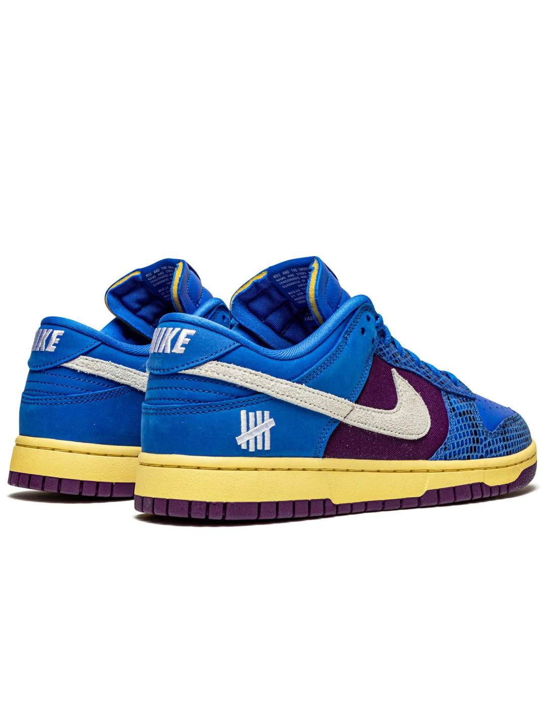 Nike Dunk Low Undefeated 5 On It Dunk vs. AF1 Prior