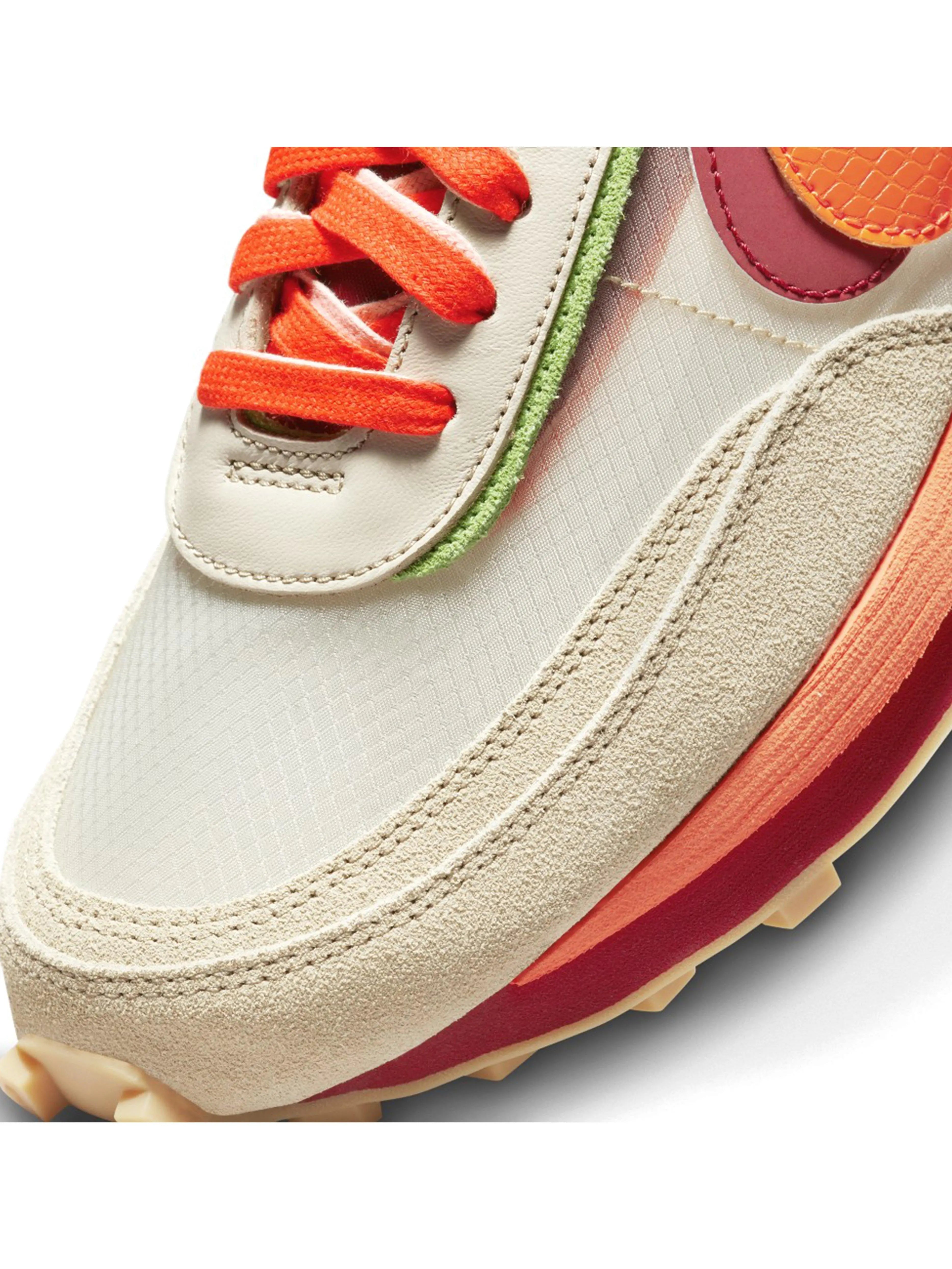 Nike LD Waffle X Sacai X Clot Net Orange Blaze Prior
