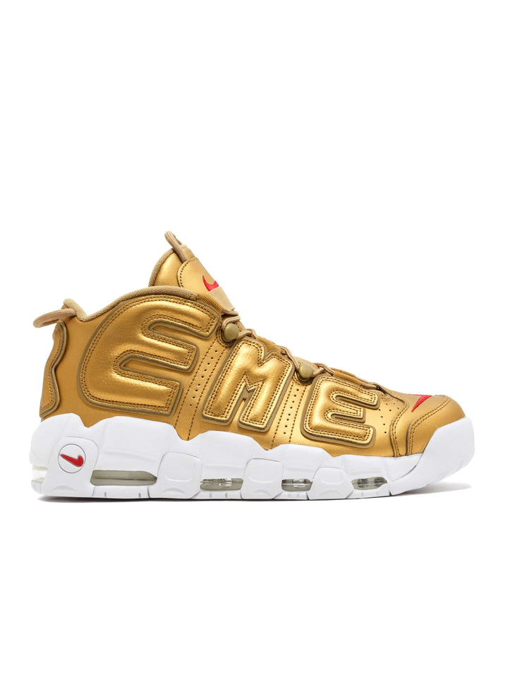 Nike More Air Uptempo "Supreme" Metallic Gold Nike