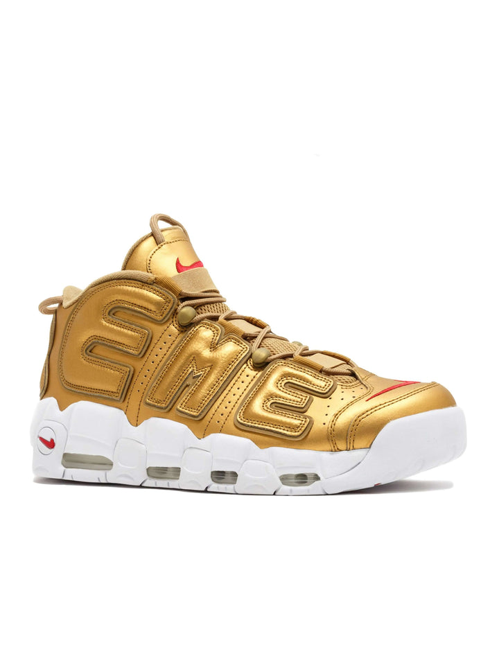 Nike More Air Uptempo "Supreme" Metallic Gold Nike