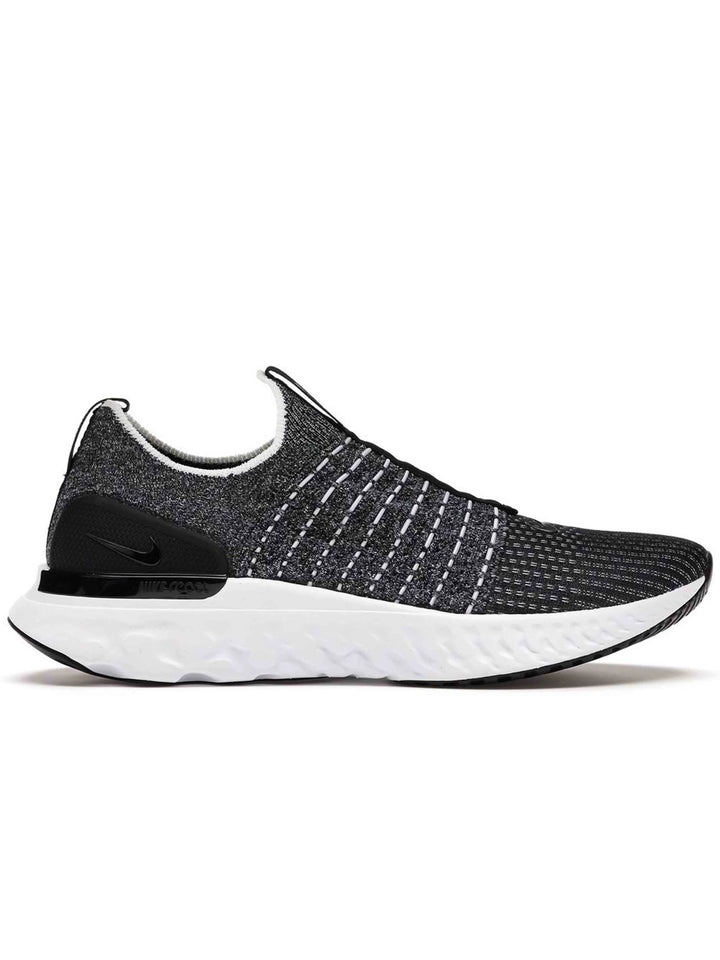 Nike React Phantom Run Flyknit 2 Black White Blend Prior