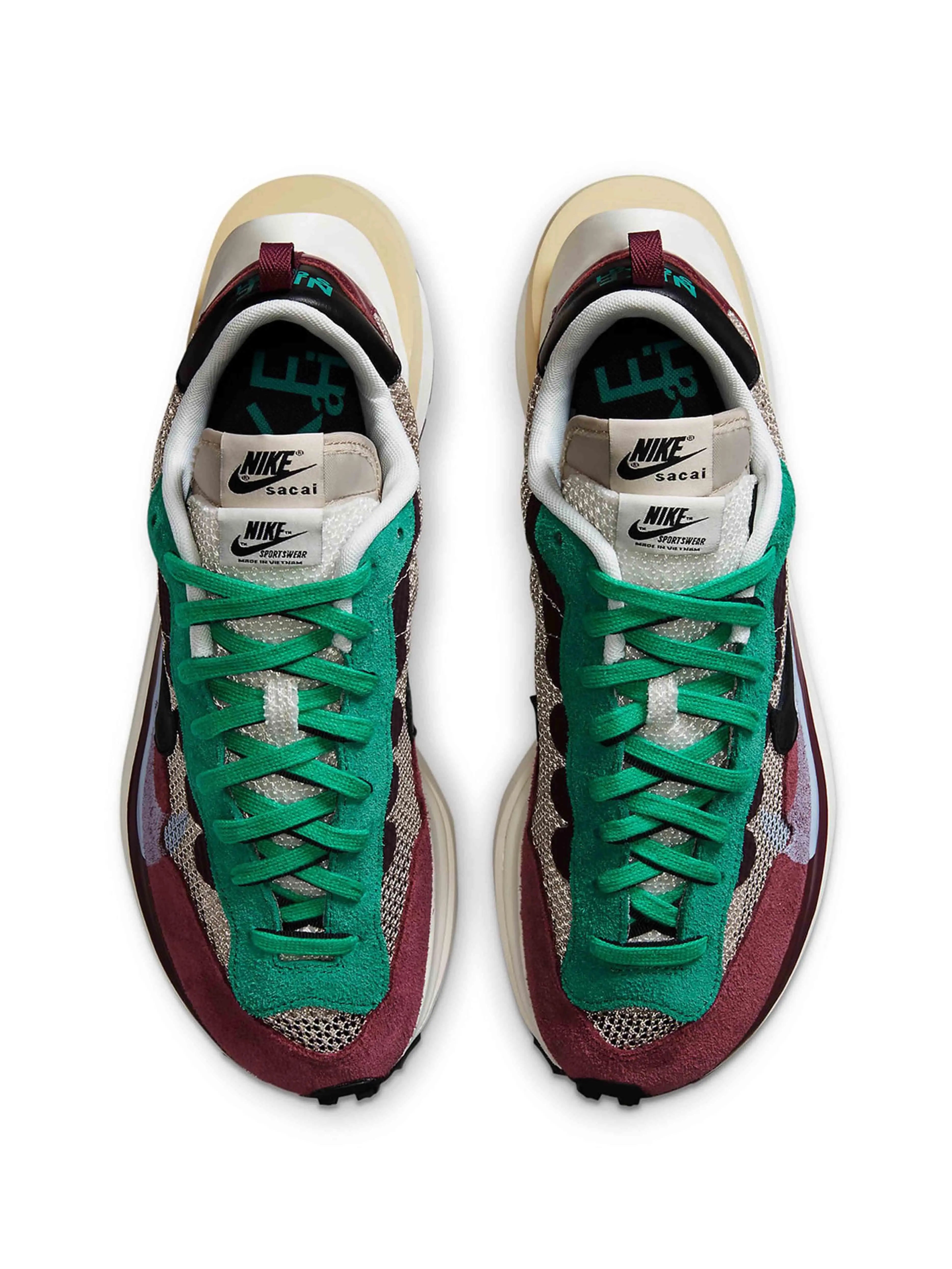 Nike Vaporwaffle sacai Villain Red Neptune Green Prior Auckland,