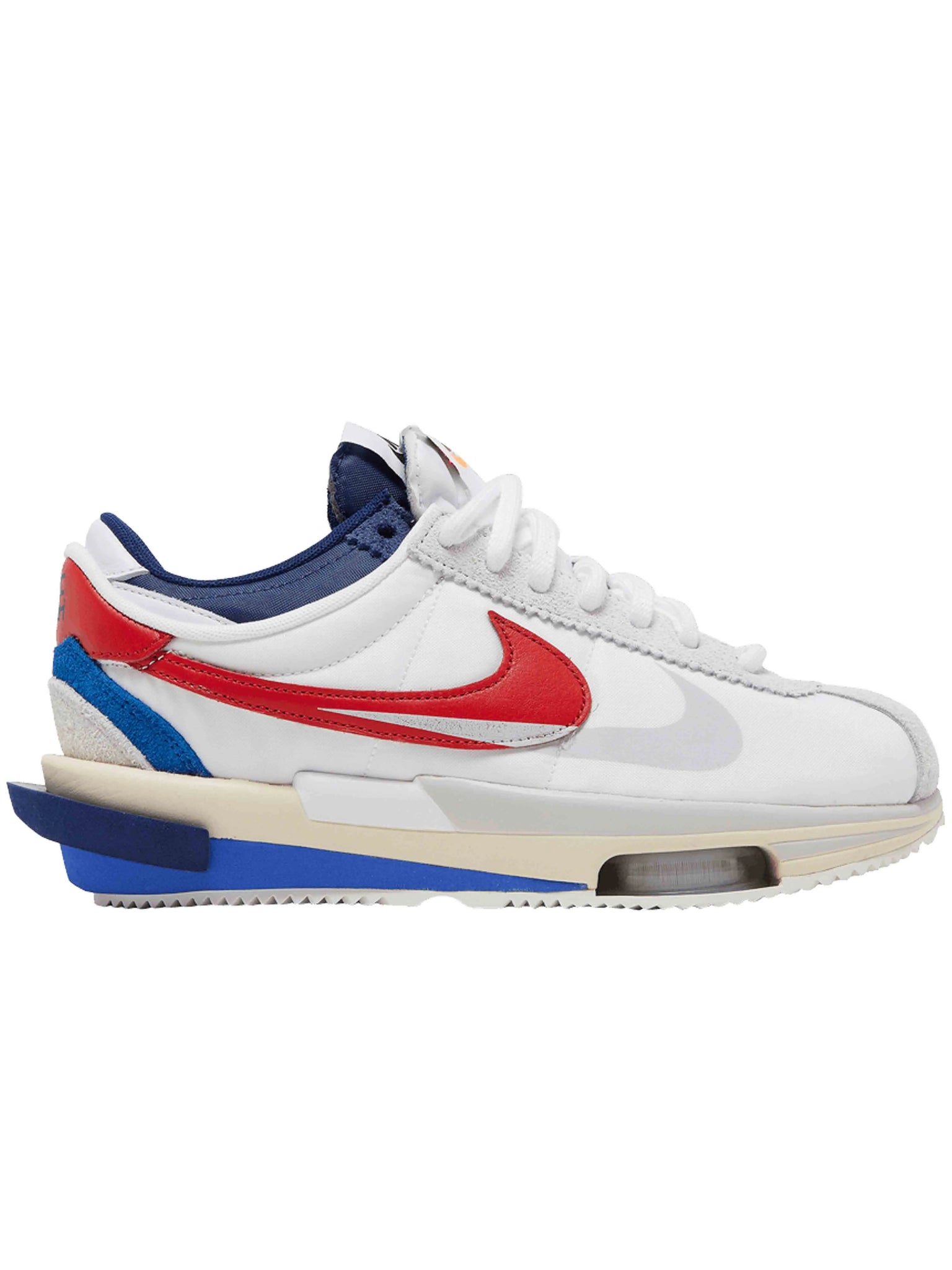 Nike Zoom Cortez SP Sacai White University Red Blue Prior