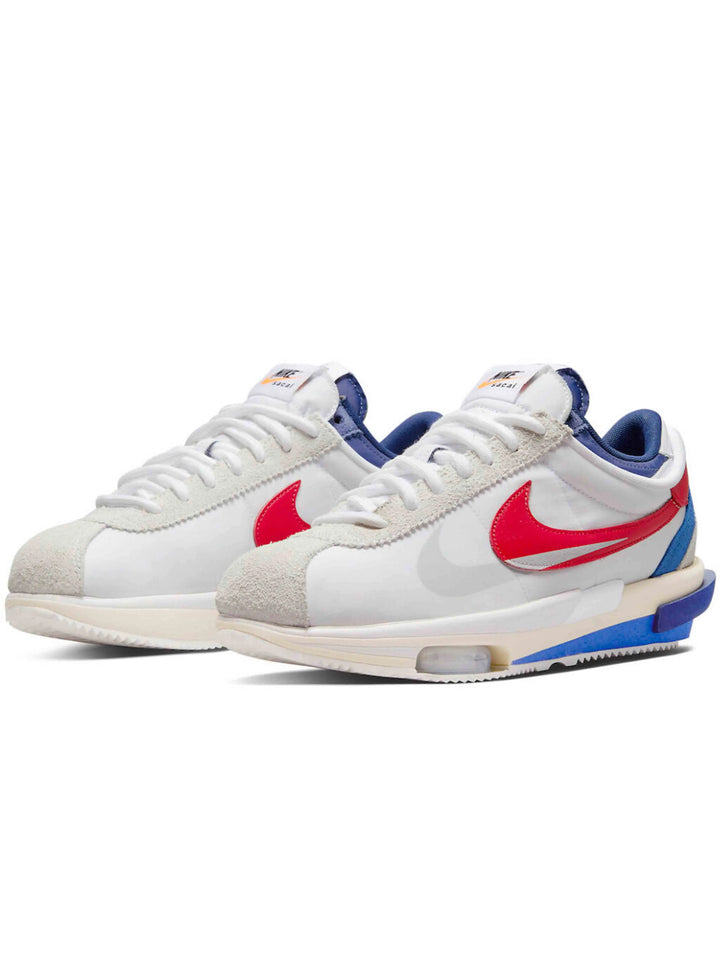 Nike Zoom Cortez SP Sacai White University Red Blue Prior