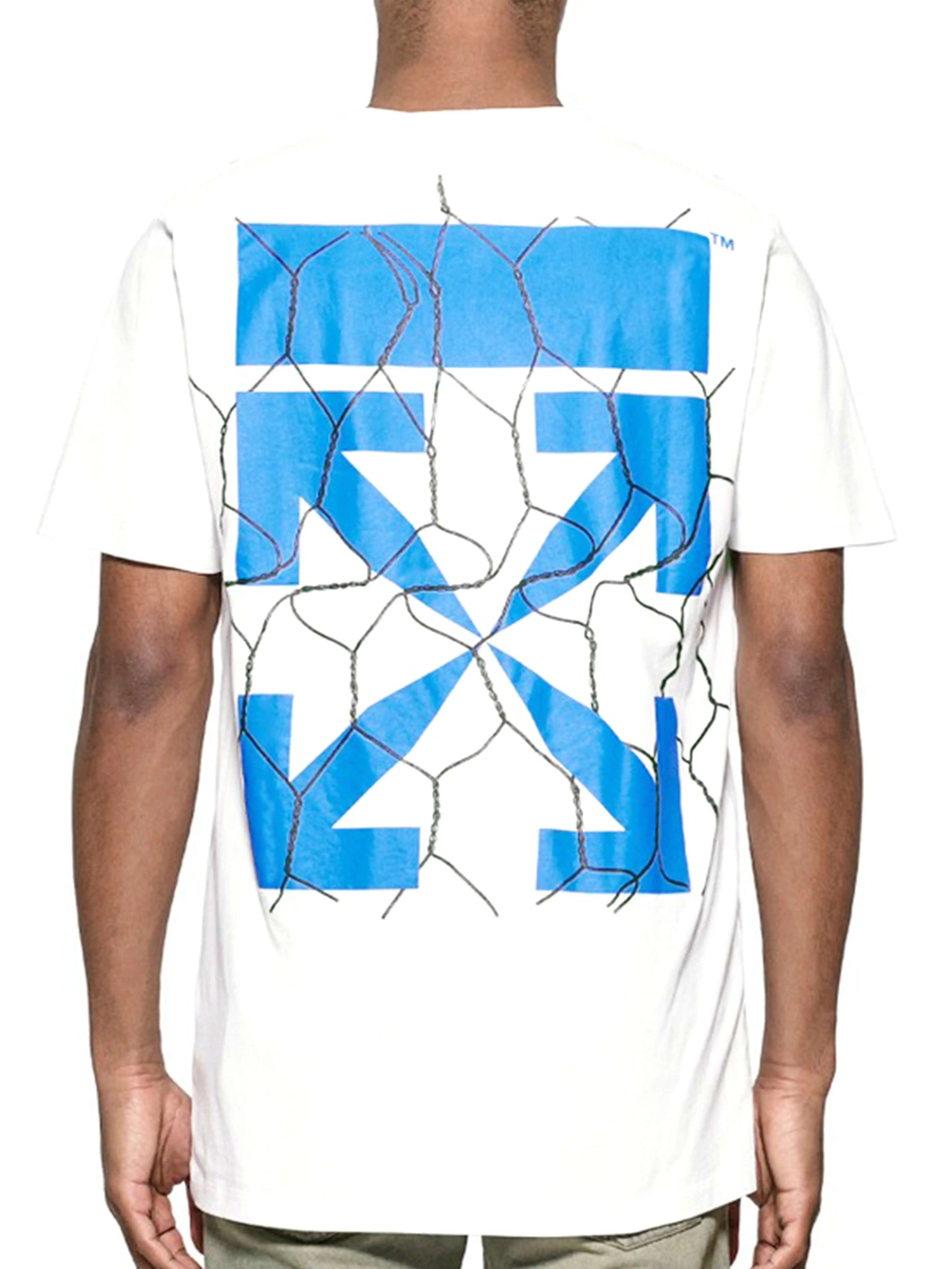 OFF-WHITE Fence Arrows T-Shirt White Off-White