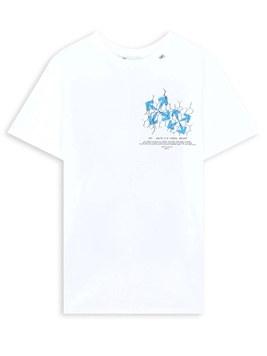 OFF-WHITE Fence Arrows T-Shirt White Off-White