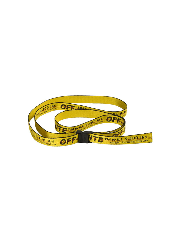 OFF-WHITE Mini Industrial Belt (SS19) Yellow/Black Off-White
