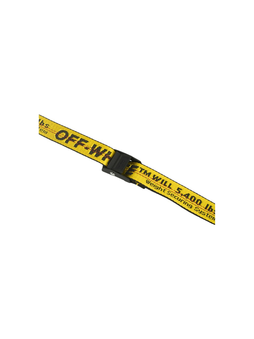 OFF-WHITE Mini Industrial Belt (SS19) Yellow/Black Off-White