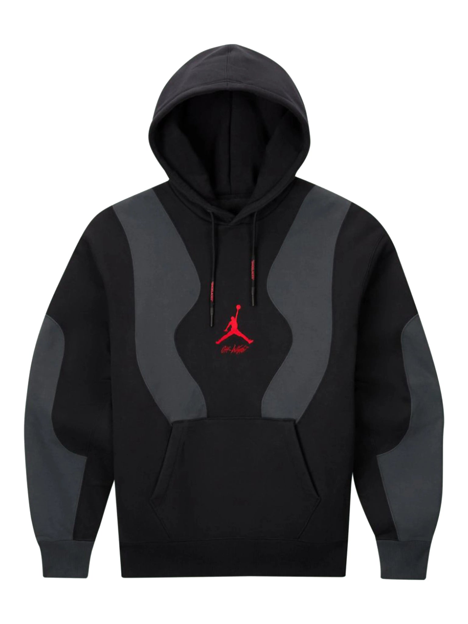 OFF-WHITE x Jordan Hoodie Black [SS20] Prior