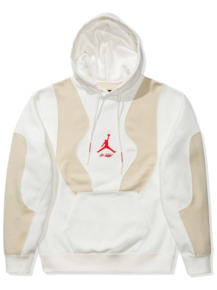 OFF-WHITE x Jordan Hoodie White [SS21] Prior