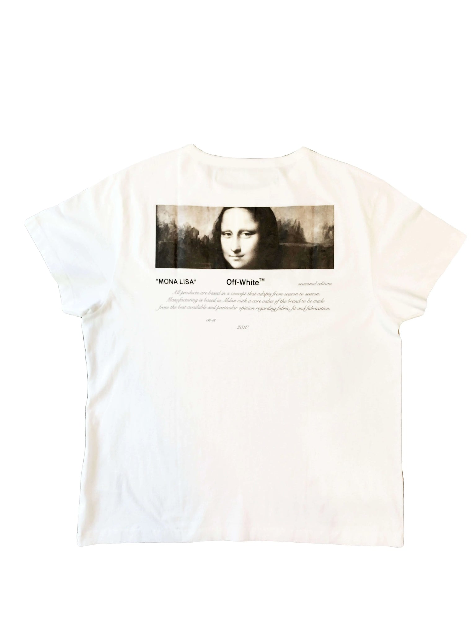 Off-White 04 Mona Lisa T-Shirt White L Off-White
