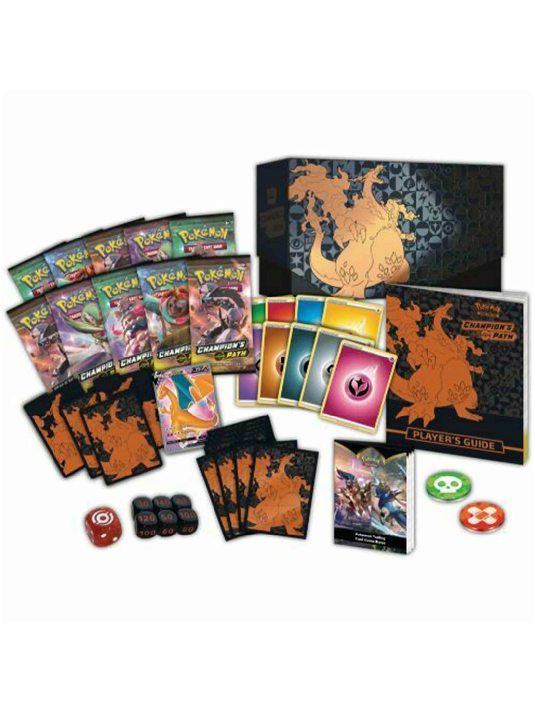 Pokemon TCG Champion's Path Elite Trainer Box Pokemon