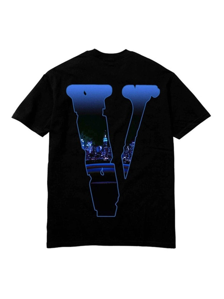 Pop Smoke x Vlone Armed And Dangerous T-Shirt Black Prior