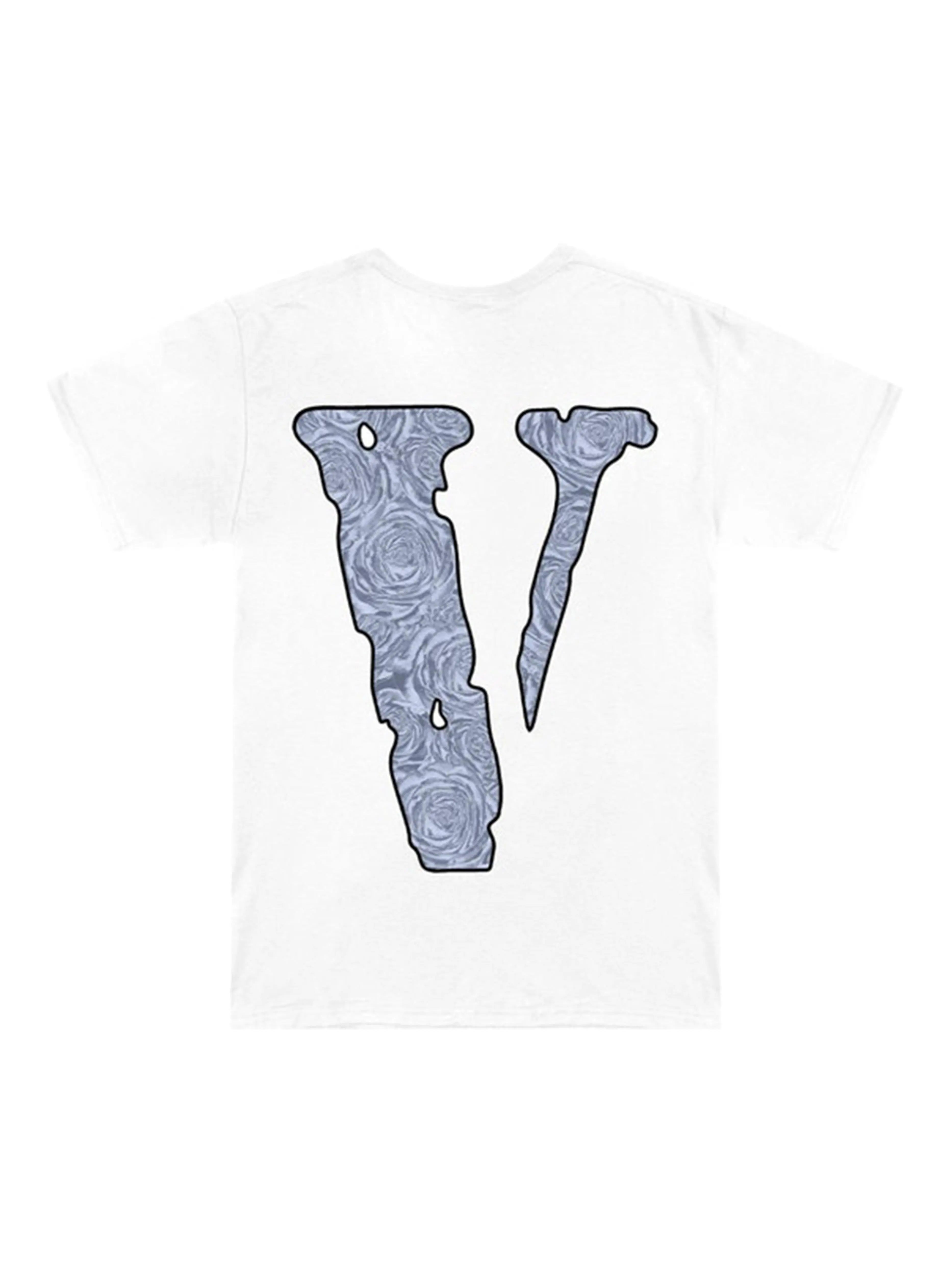 新品] POP SMOKE × VLONE HALO WHITE TEE ①｜Tシャツ/カットソー(半袖 