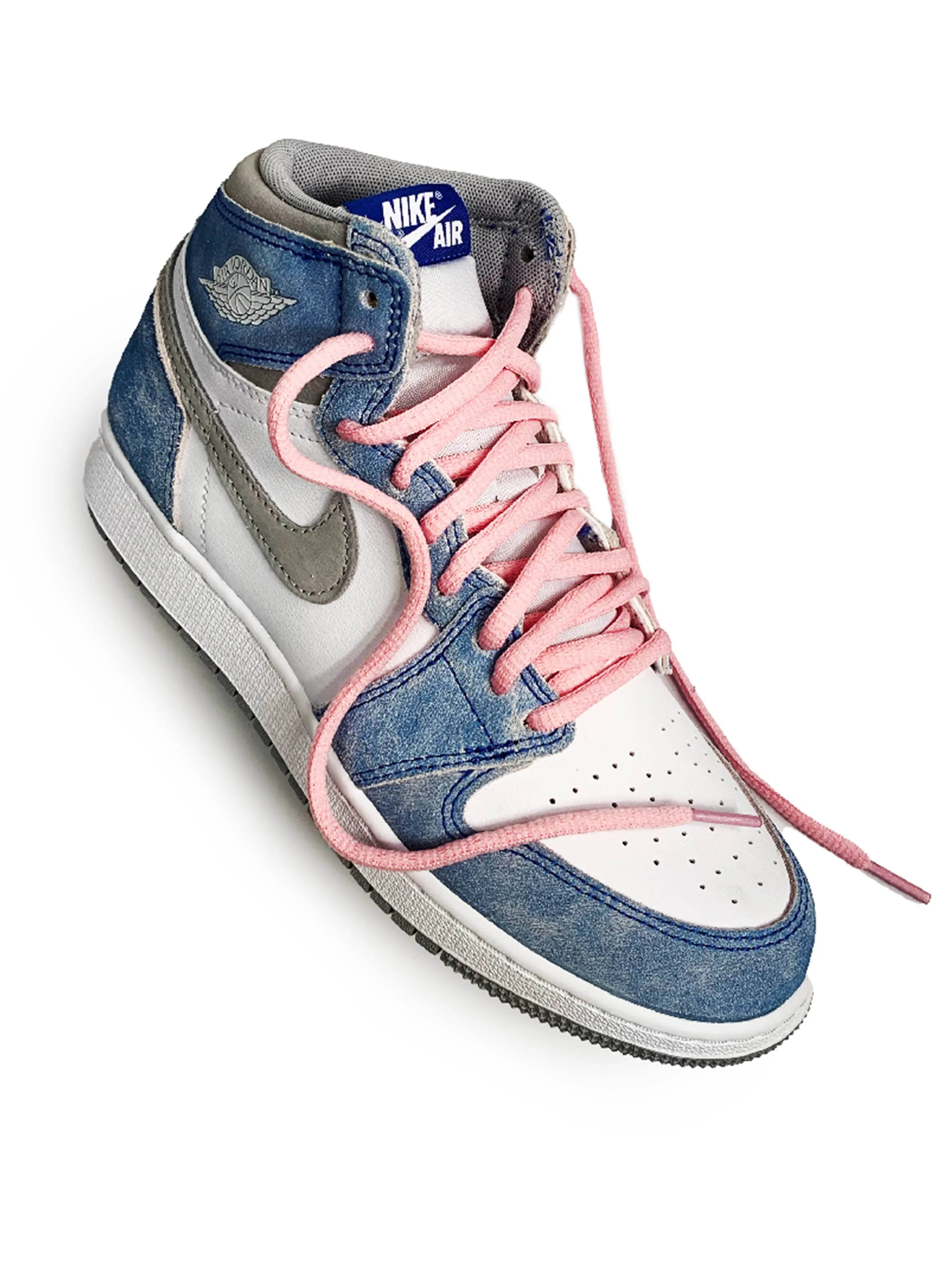 Air Jordan Red Oval Shoelaces Waxed Laces Bundle – Looped Laces