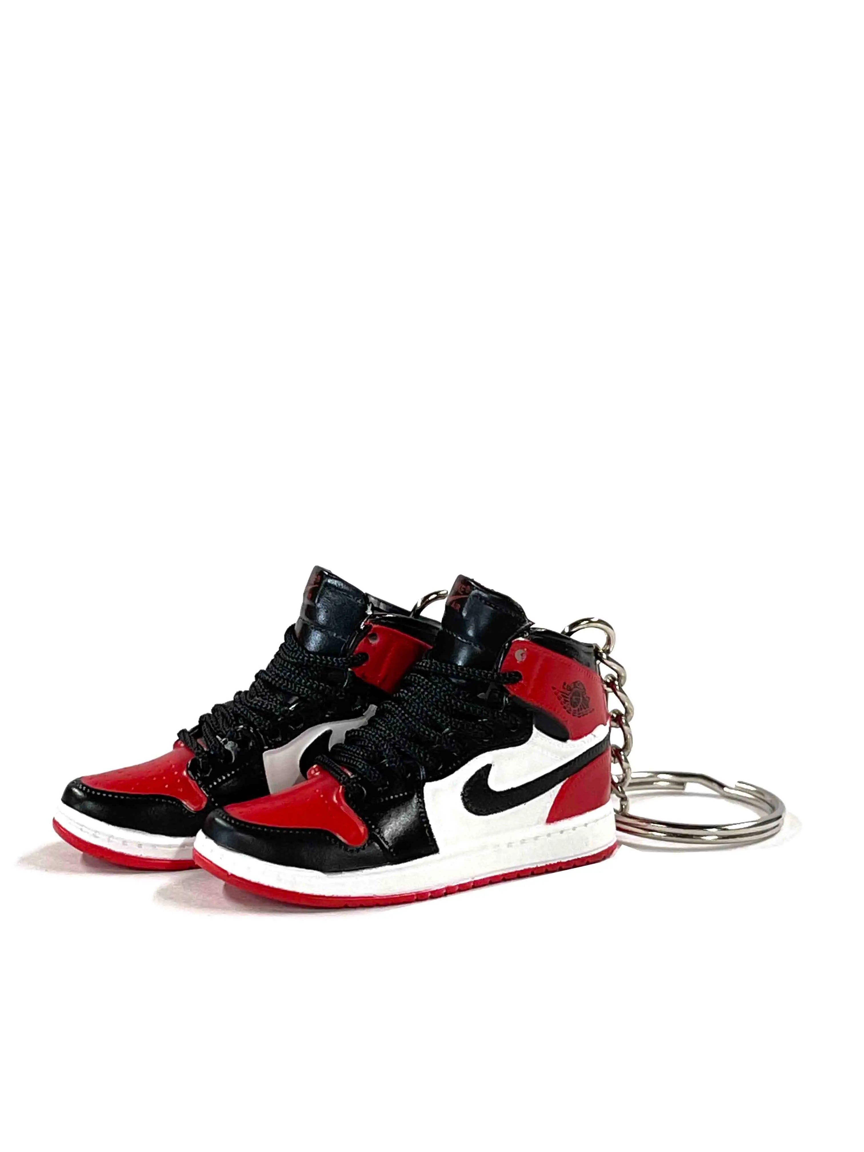 Toe Token Keychains Sneaker Inspired Keychains Bred Toe High - Prior | Auckland, New