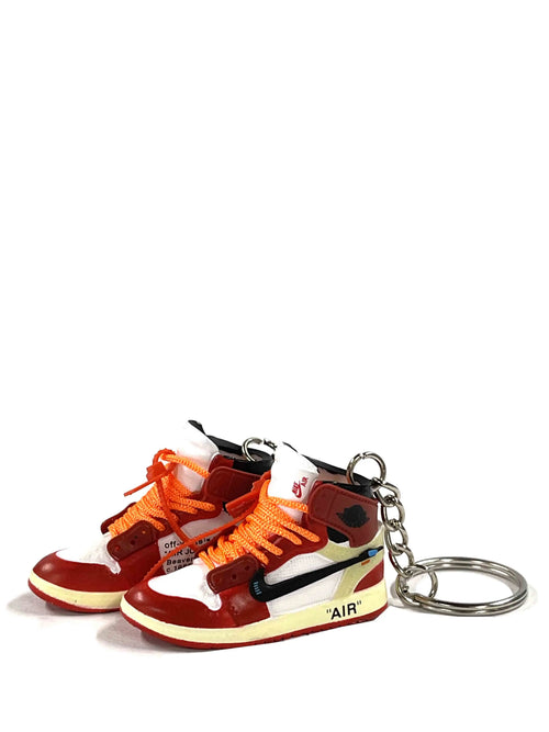 Prior Workshop Sneaker Inspired Keychains OW Chicago Prior