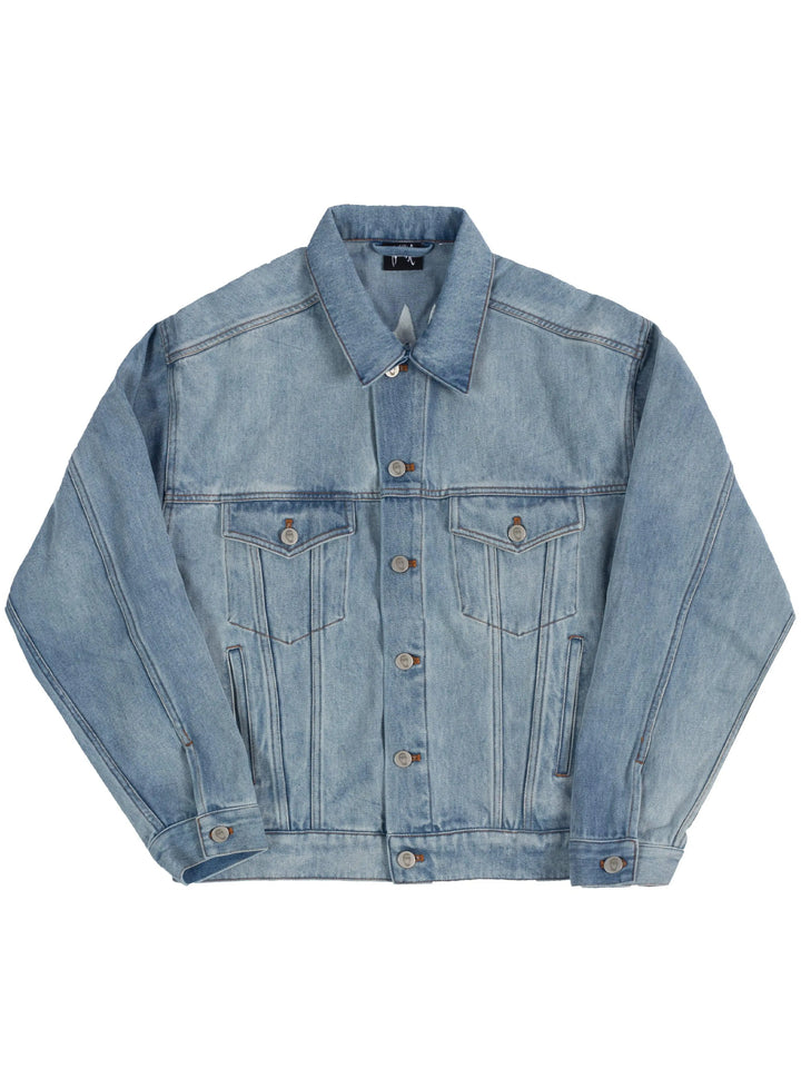 Revenge Embroidered Logo Blue Denim Jacket  [SS21] Prior