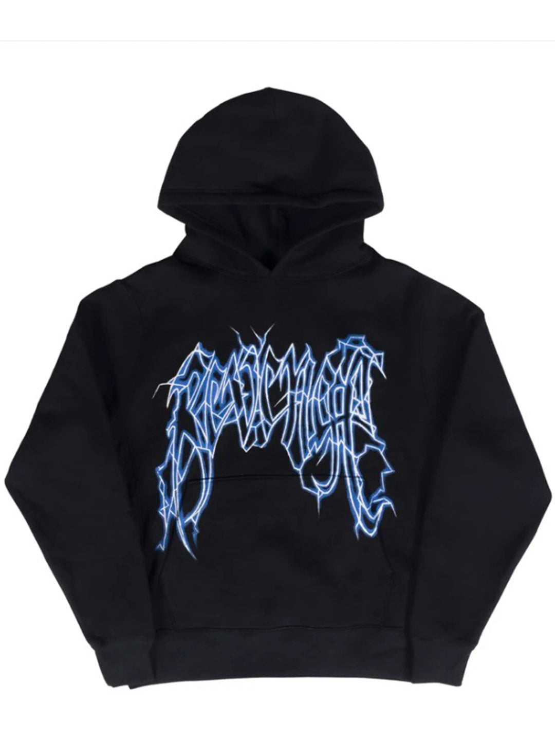 Revenge Lightning Logo Hoodie Black Prior