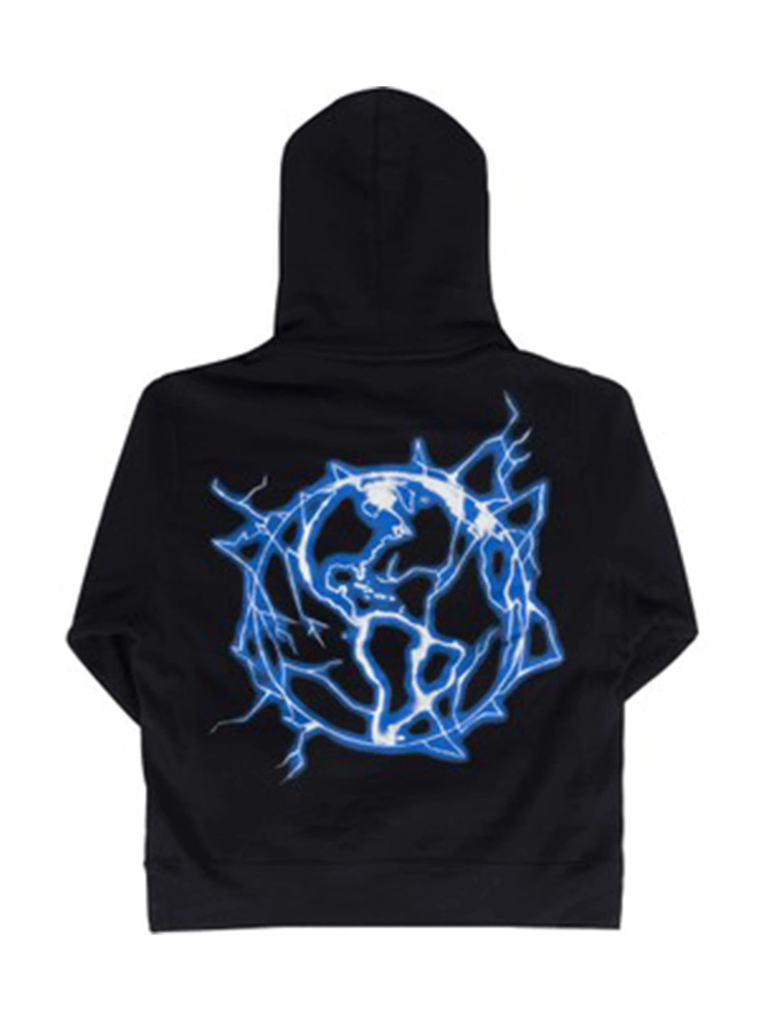Revenge Lightning Logo Hoodie Black Prior