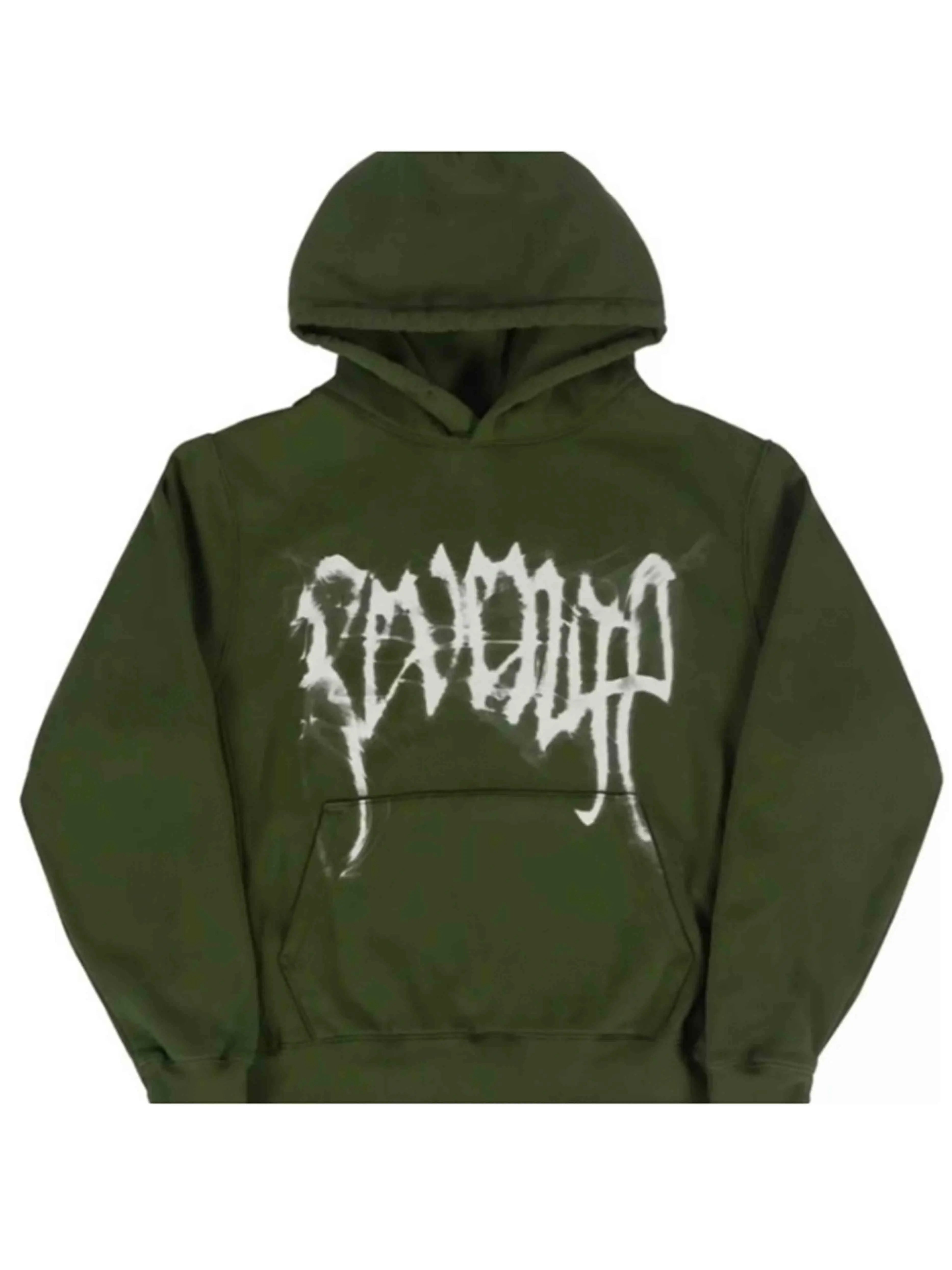 Black revenge hoodie hopful Green