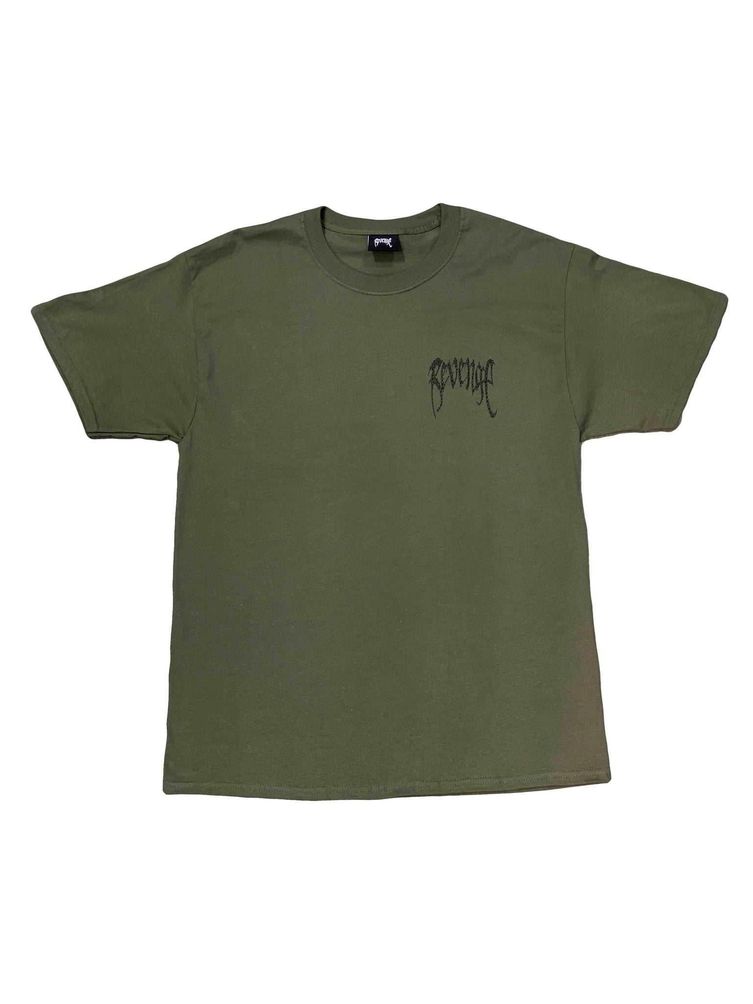 Revenge X Playboy Logo Tee Army L Revenge