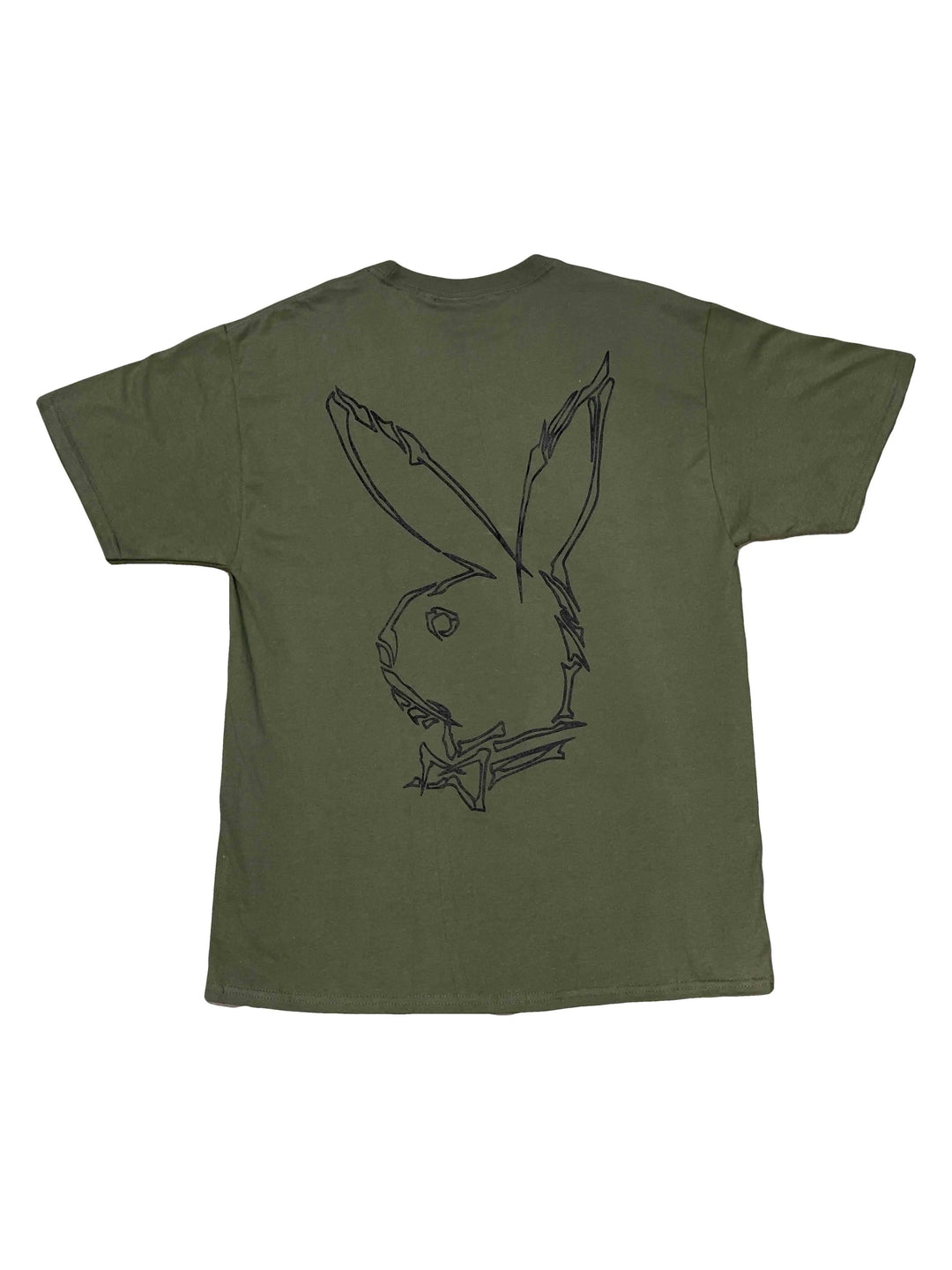 Revenge X Playboy Logo Tee Army L Revenge