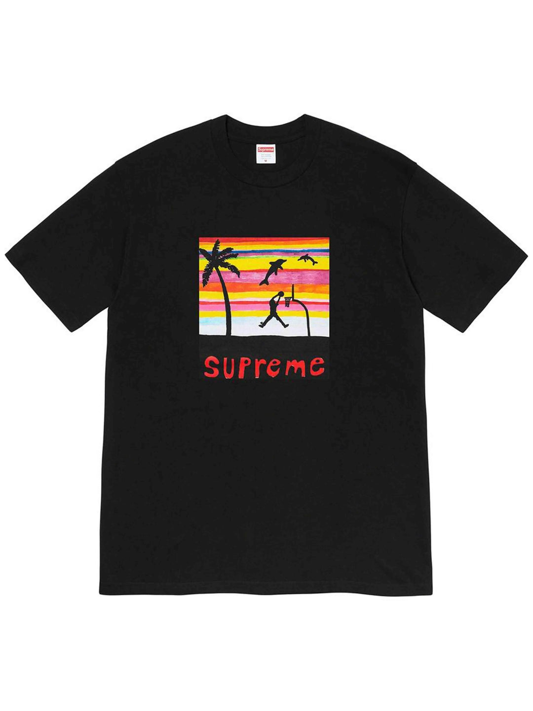 SUPREME DUNK TEE BLACK [SS21] Prior