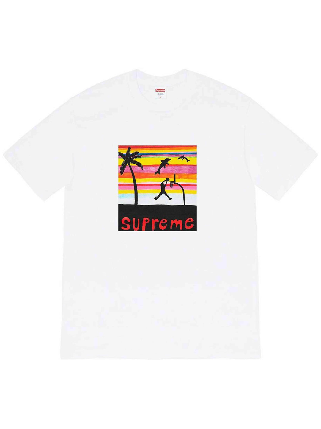 SUPREME DUNK TEE WHITE [SS21] Prior