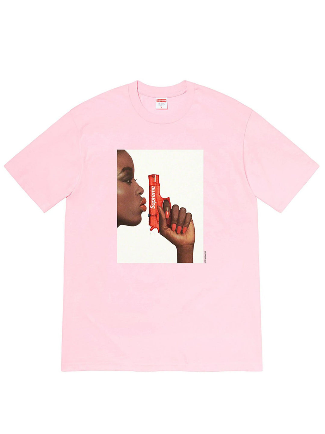 SUPREME WATER PISTOL TEE LIGHT PINK [SS21] Prior