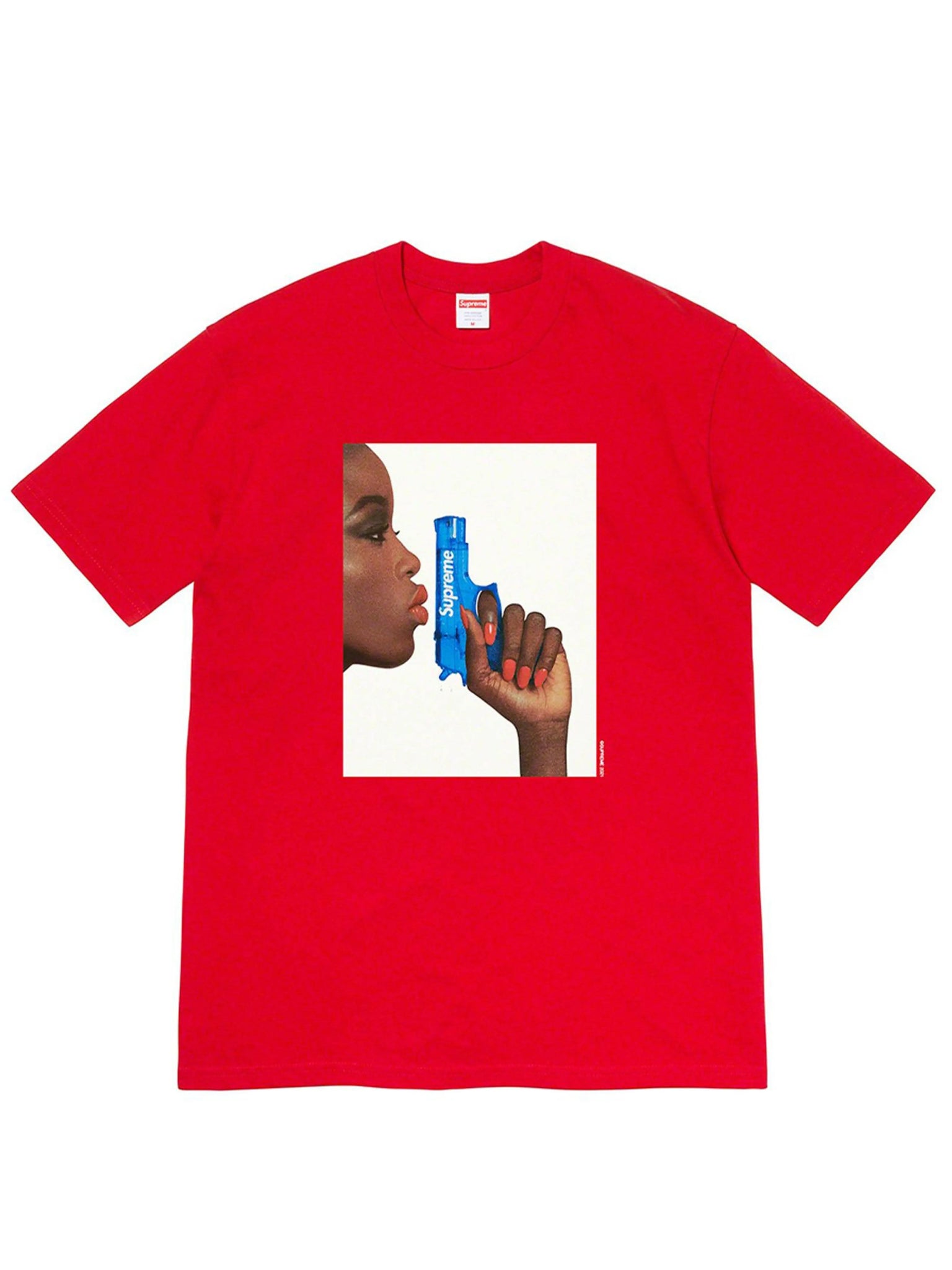 SUPREME WATER PISTOL TEE RED [SS21] Prior