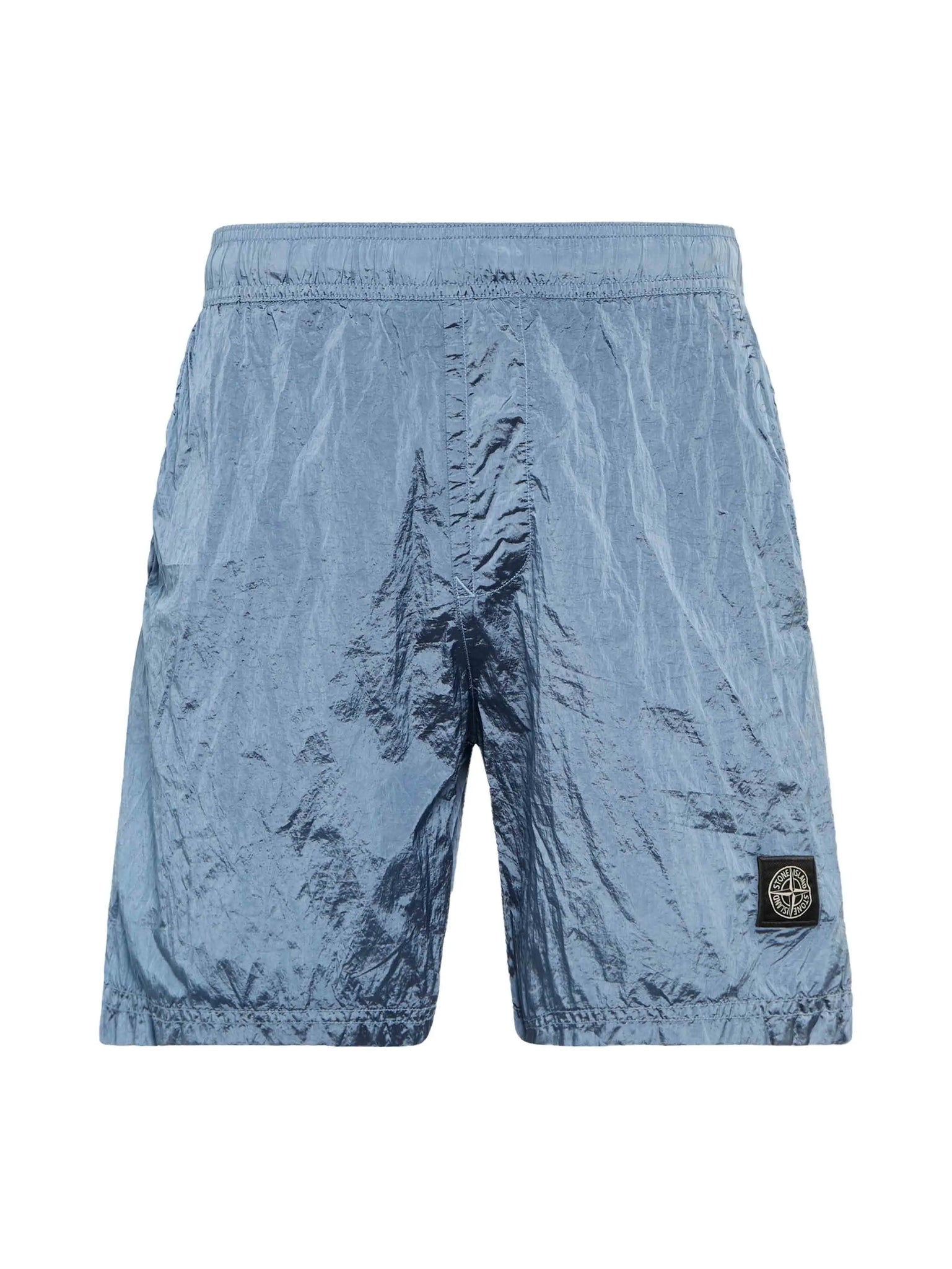 Stone Island Nylon Swim Shorts Blue Prior