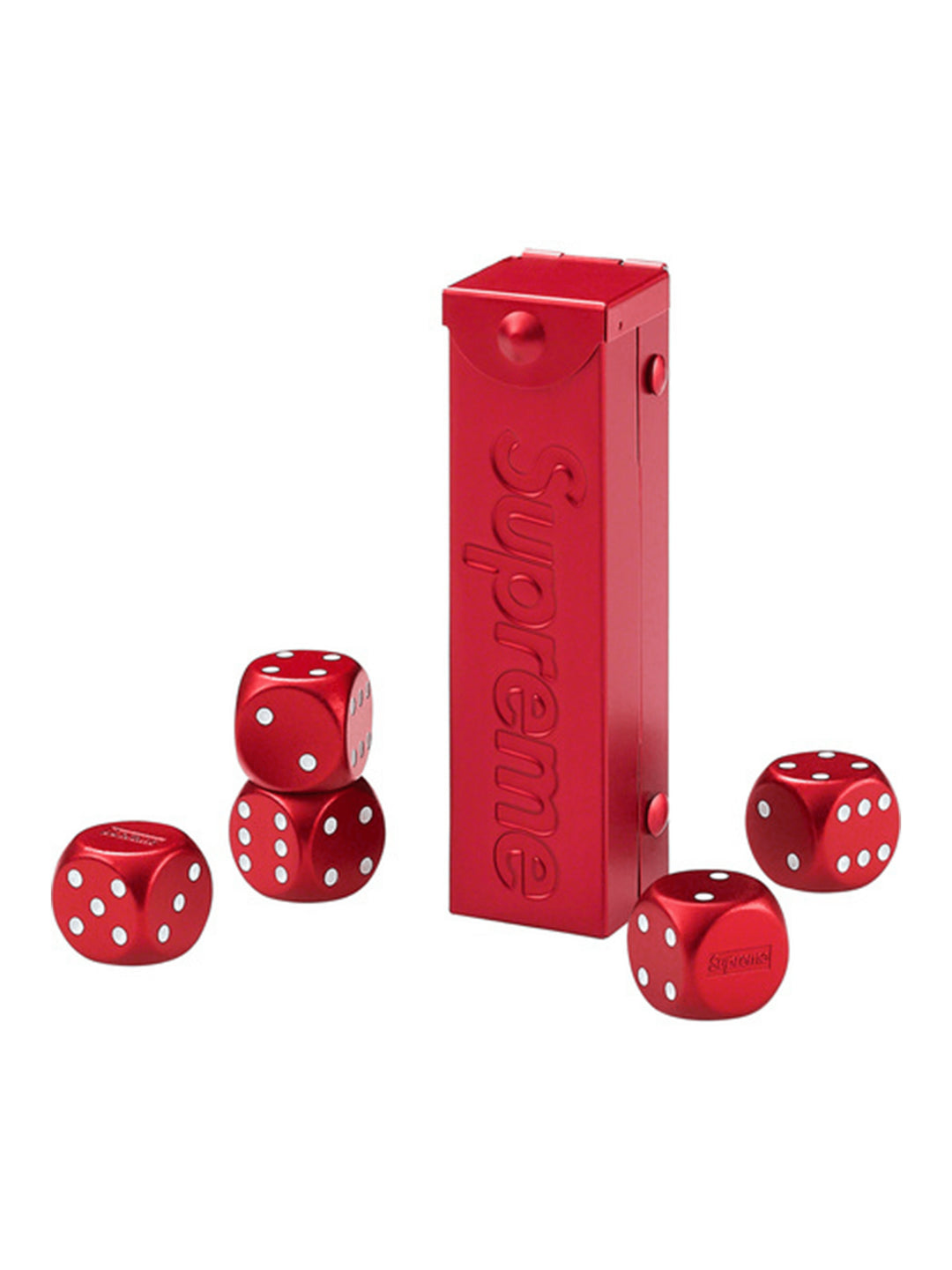 Supreme Aluminum Dice Set Red [SS21] Prior