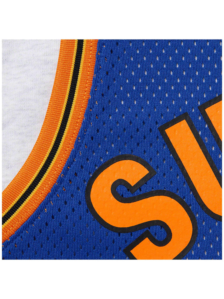 Supreme Basketball Jersey Hooded Sweatshirt Ash Grey [SS21] Prior