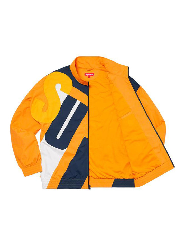 Supreme Big Letter Track Jacket Dark Orange [SS20] Supreme