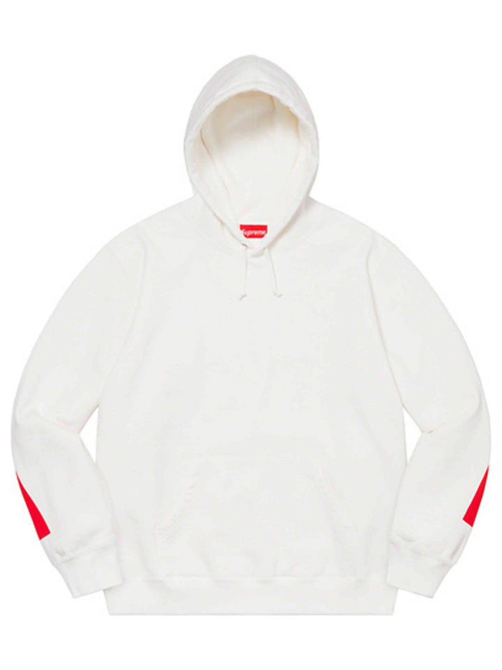 Supreme Big Logo Hooded Sweatshirt White [SS21] Prior