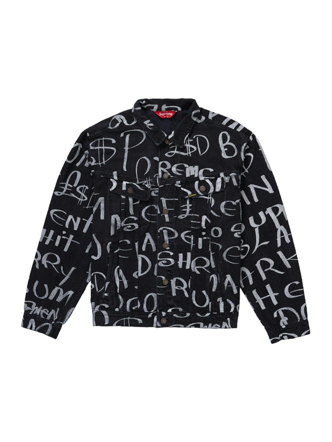 Supreme Black Ark Denim Trucker Jacket Black [FW20] Supreme