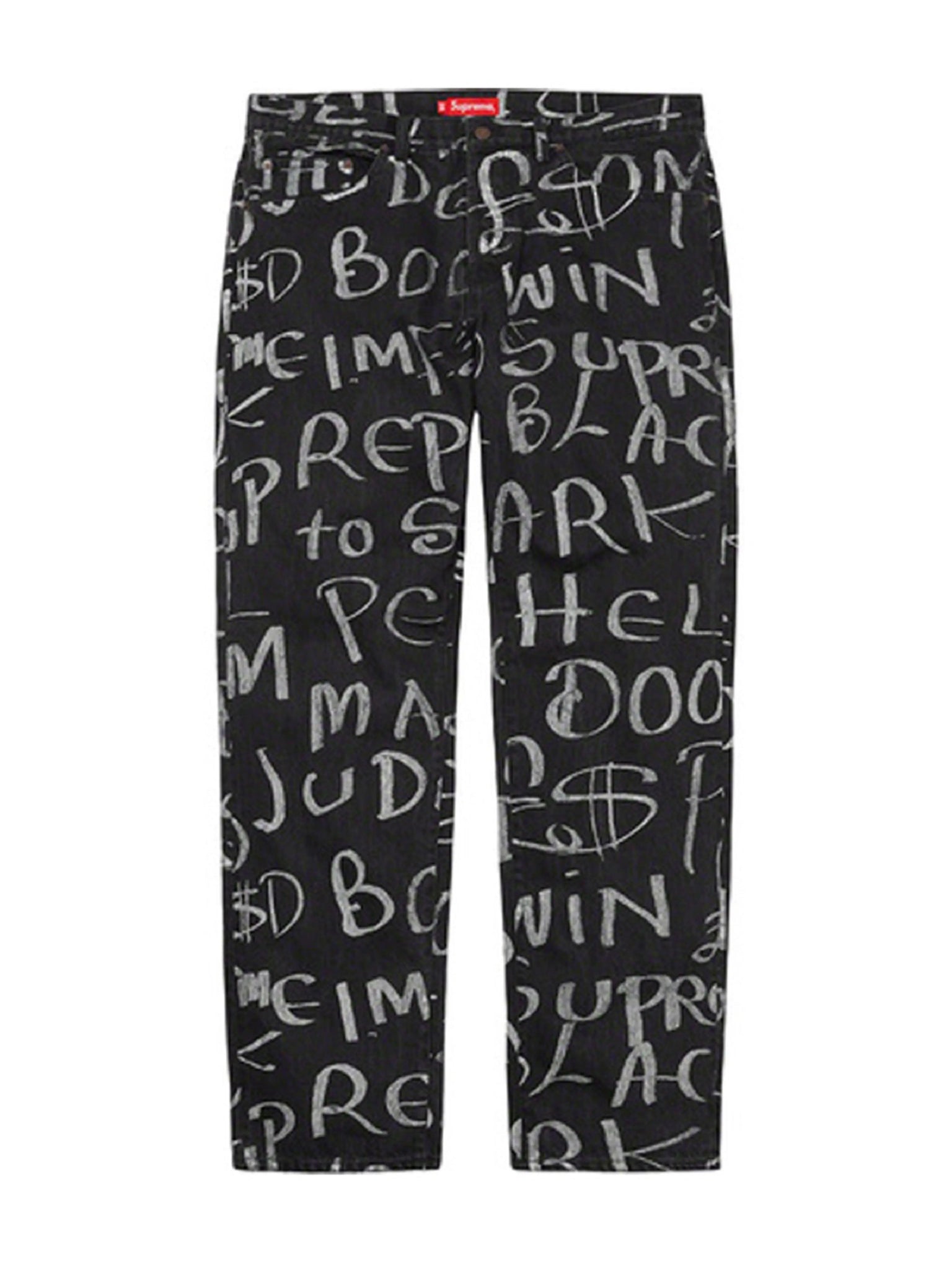 Supreme black pants 2025