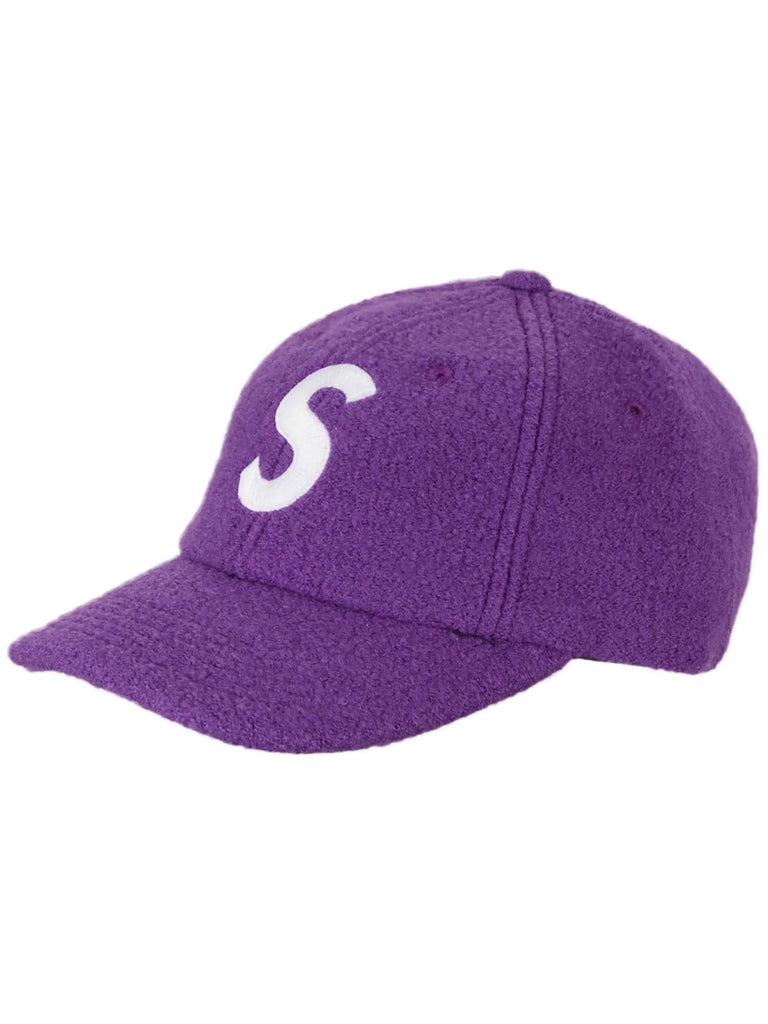 Supreme Boiled Wool S Logo 6-Panel Purple (FW22) - Prior | Auckland,
