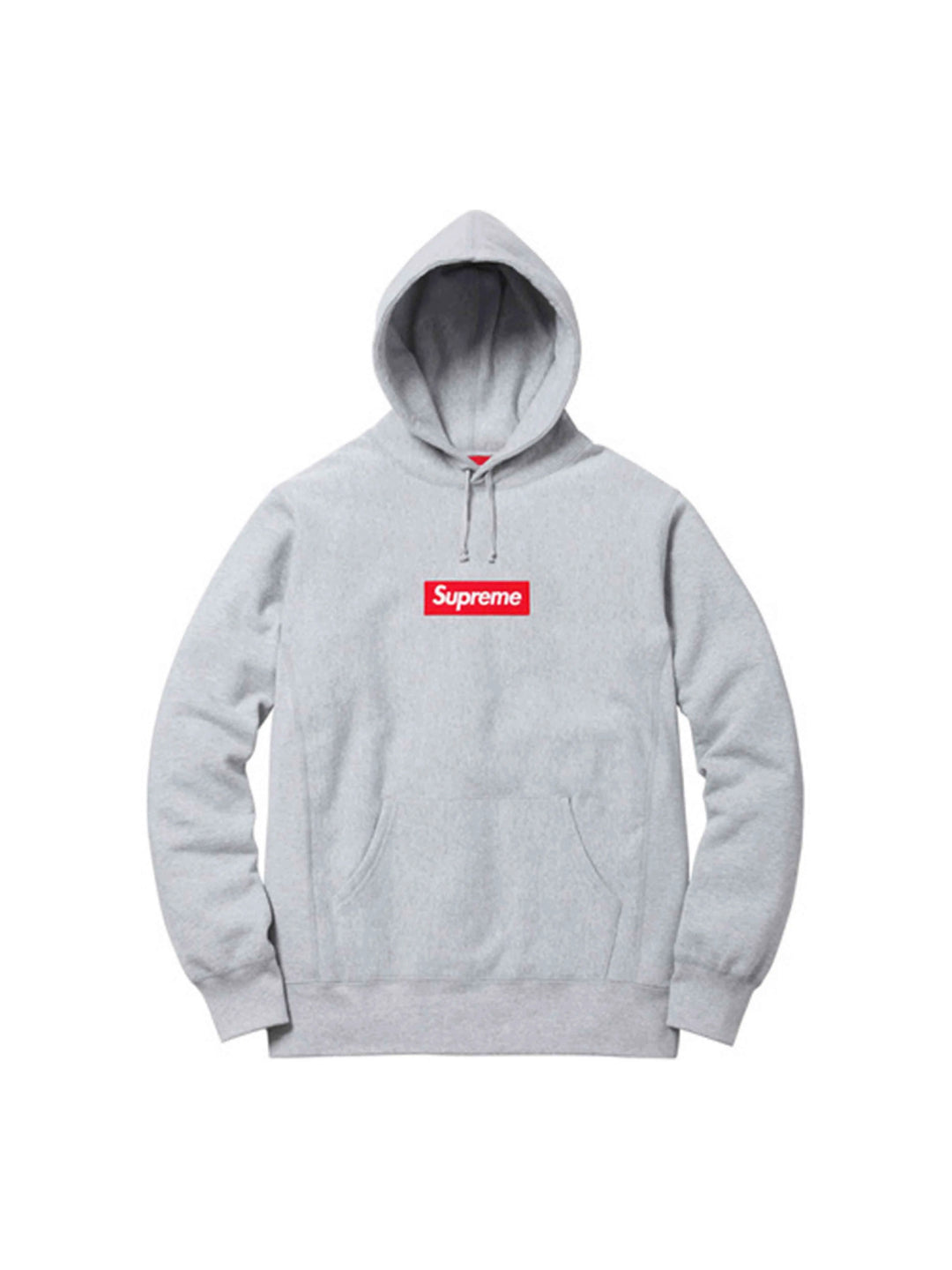 Supreme Box Logo Hoodie Heather Grey [FW16] Supreme