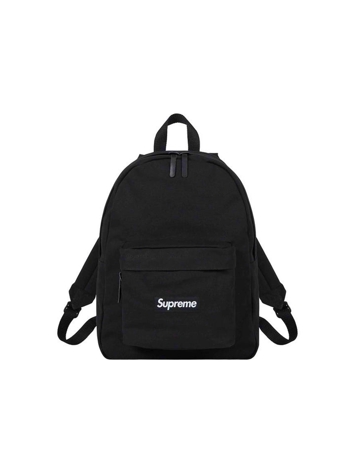 Supreme Canvas Backpack Black [FW20] Supreme